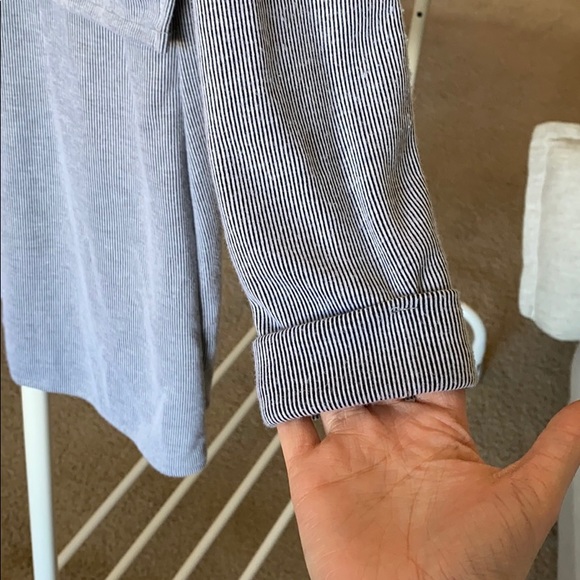 TopShop Striped open back dress - Picture 3 of 4